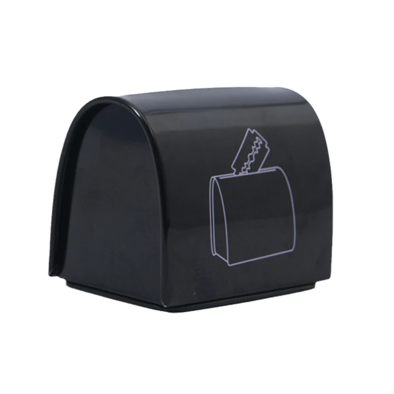 Blade Disposal Case Safe Storage Bank for Used Safety Razor Blades, Shaving Blade Bank Storage Container