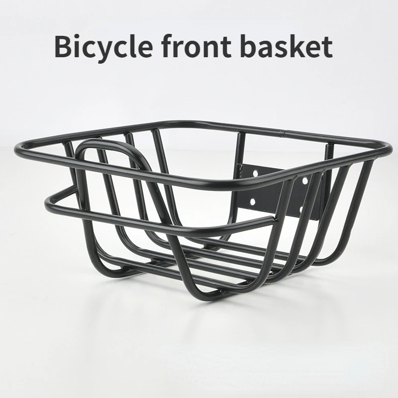 Children\'s Bicycle Front Basket Metal Storage box Bicycle Vegetable  Basket Bike Accessories