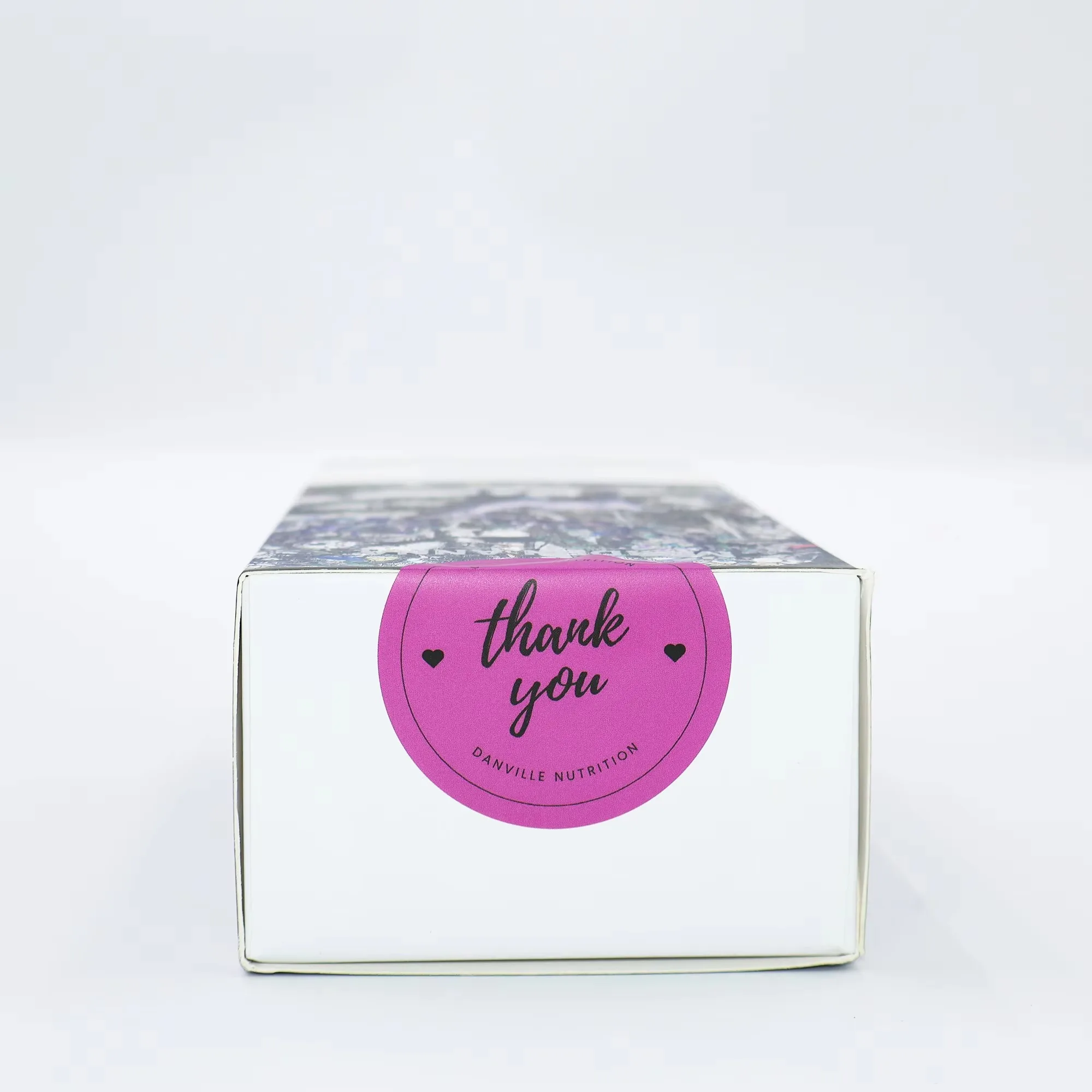 ملصقات طعام مستديرة مخصصة | لفة ختم صندوق شعار المطبخ #4