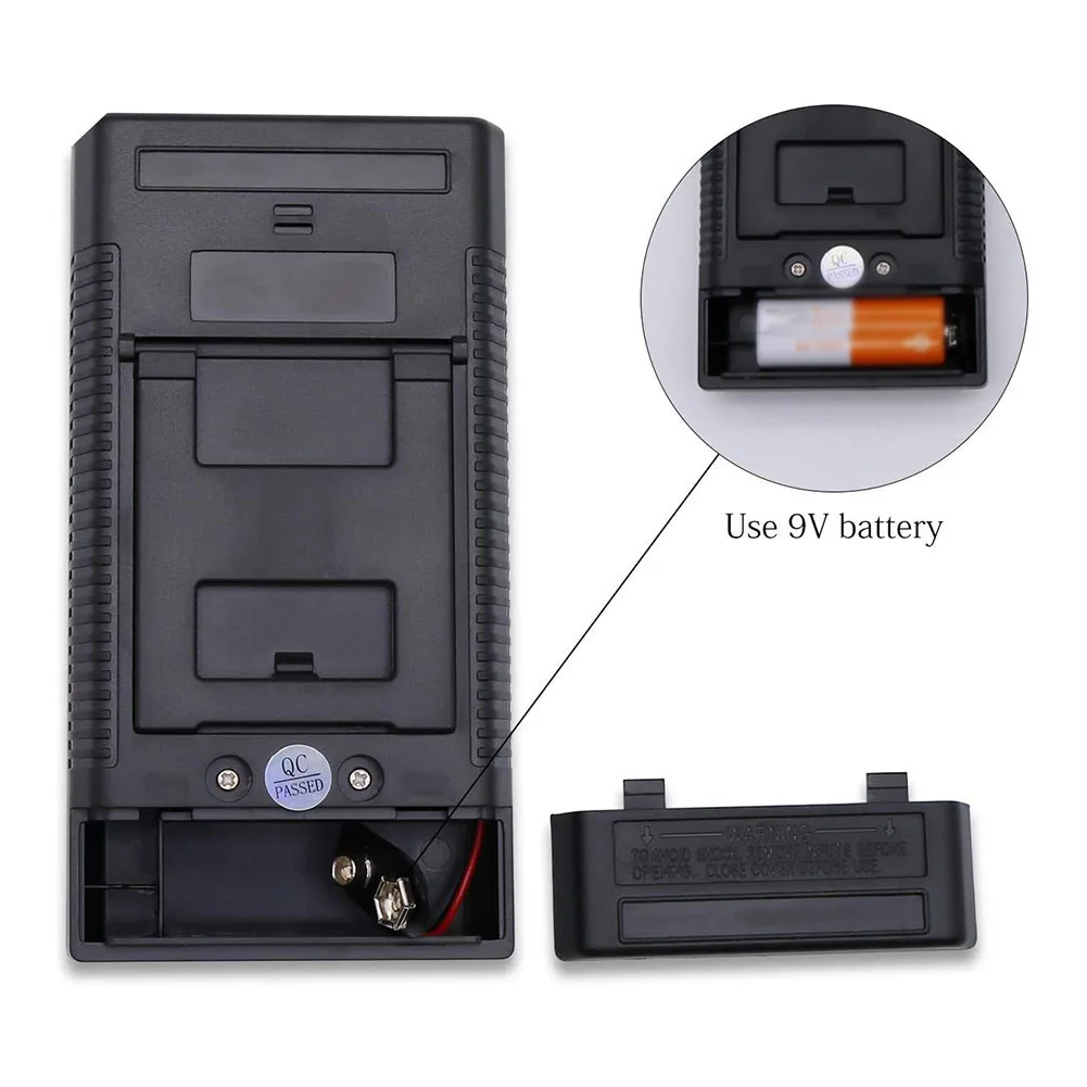 Electromagnetic Radiation Detector DT1130 with Broad Frequency Range and Compact Design for Portable EMF Testing at Home or Work