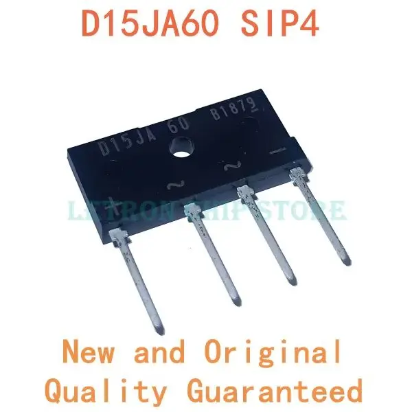 10 pcs/lot D15JAB60V D15JA60 D15JAB60 600V/15A Bridge Diode Original New 100% quality