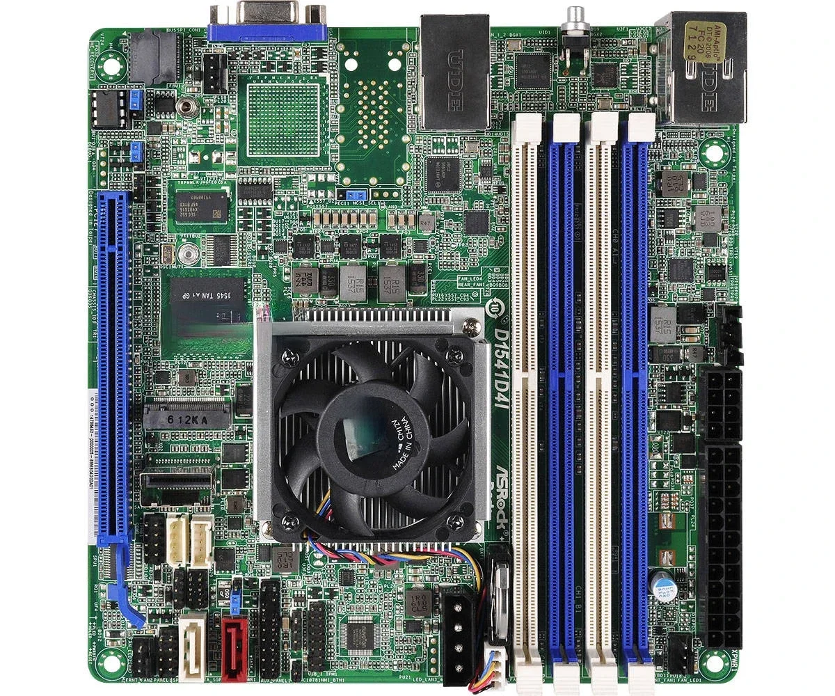 D1541d4i Server Mainboard DDR4 Integrated CPU