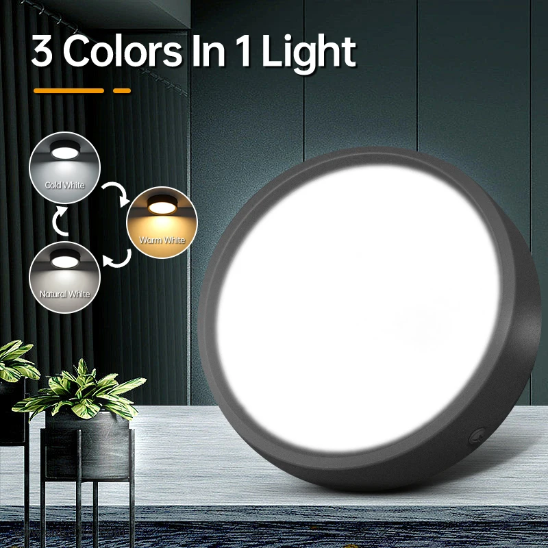 Downllight Led Spot Modern Home Decoration Lamp 220V Spotlights Tri-color Ceiling Chandelier for KItchen Living Room Corridor