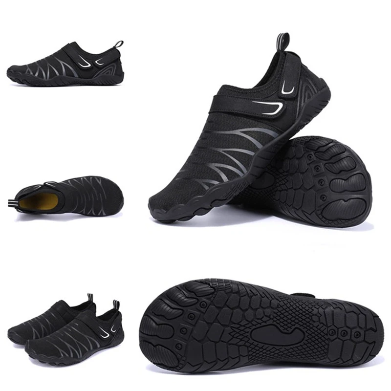 Men Water Shoes Beach Barefoot Swimming Surfing Seaside Aqua Shoes New Summer Upstream Wading Sneakers Gym Fitness Hiking Walking Footwear