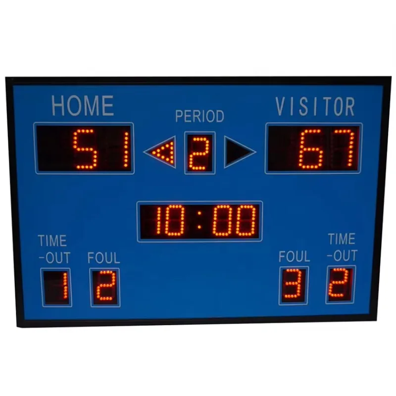 

Portable Moving Scoreboard Changeable Sign 3" Digital Electronic Scoreboard 600*400mm