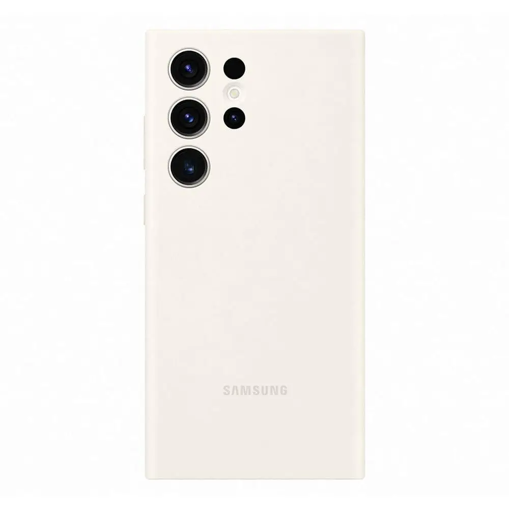 Original Samsung S23 Ultra Silicone Case Blue, Cream, Green