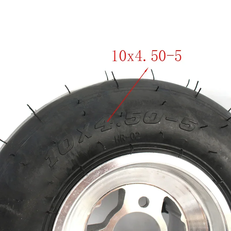 10x4.50-5 Rubber Tyres with Hub Fit for GO KART KARTING ATV UTV Buggy Golf Touring Car