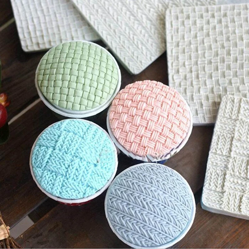 

Силиконовая форма для вязания Sugarcraft, детская форма для помадки, инструменты для украшения торта