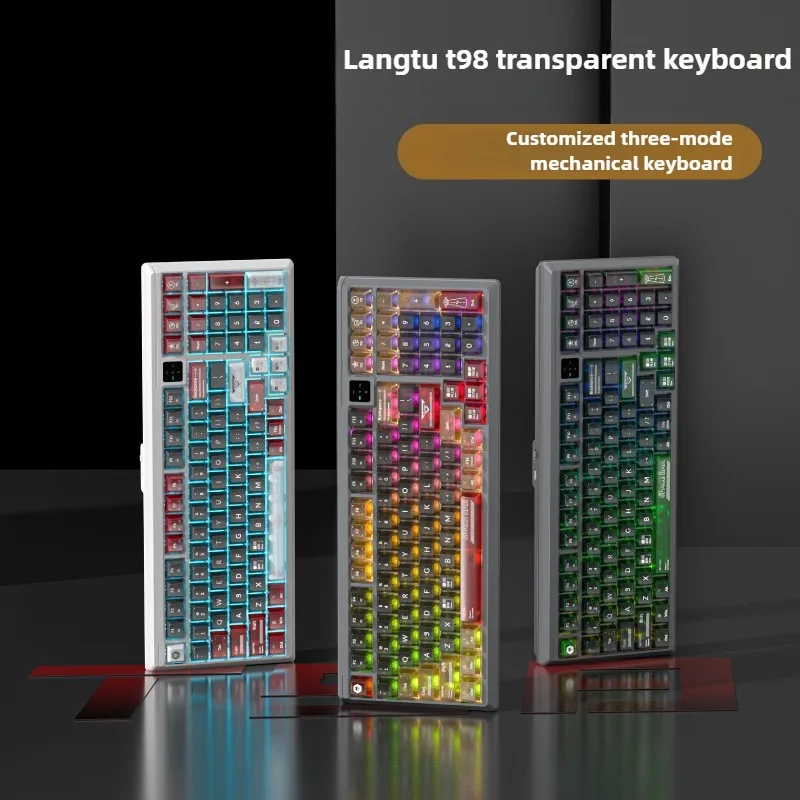 

Langtu T98 the third mock examination mechanical keyboard customized hot plug full key non impact E-sports game office keyboard