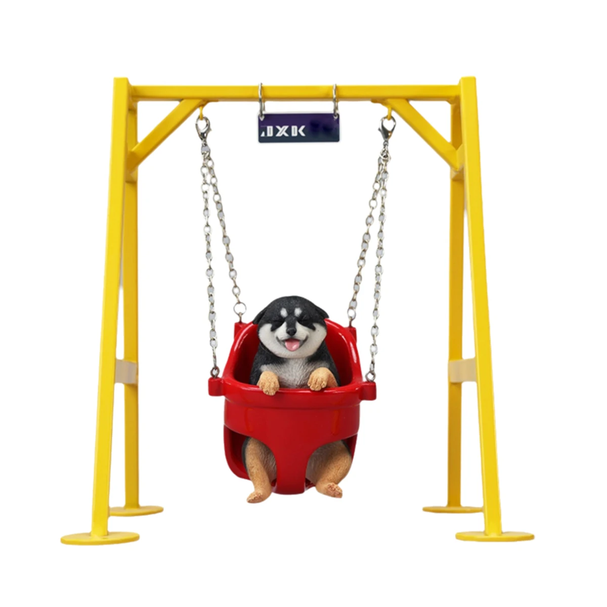 

HiPlay JXK Dog Swinging Shiba Inu 2.0 Expertly Hand-Painted Lifelike Safe Resin 1:6 Animal Figurine