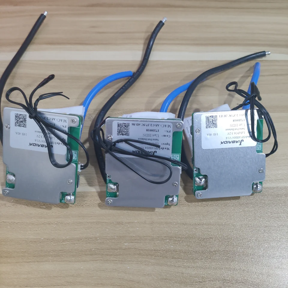BMS inteligente JBD incorporado BT 7S a 14S 13S 48V placa de protección de equilibrio para batería de litio 8S 24V 10S 36V 14S 52V BMS para e-scooter 6