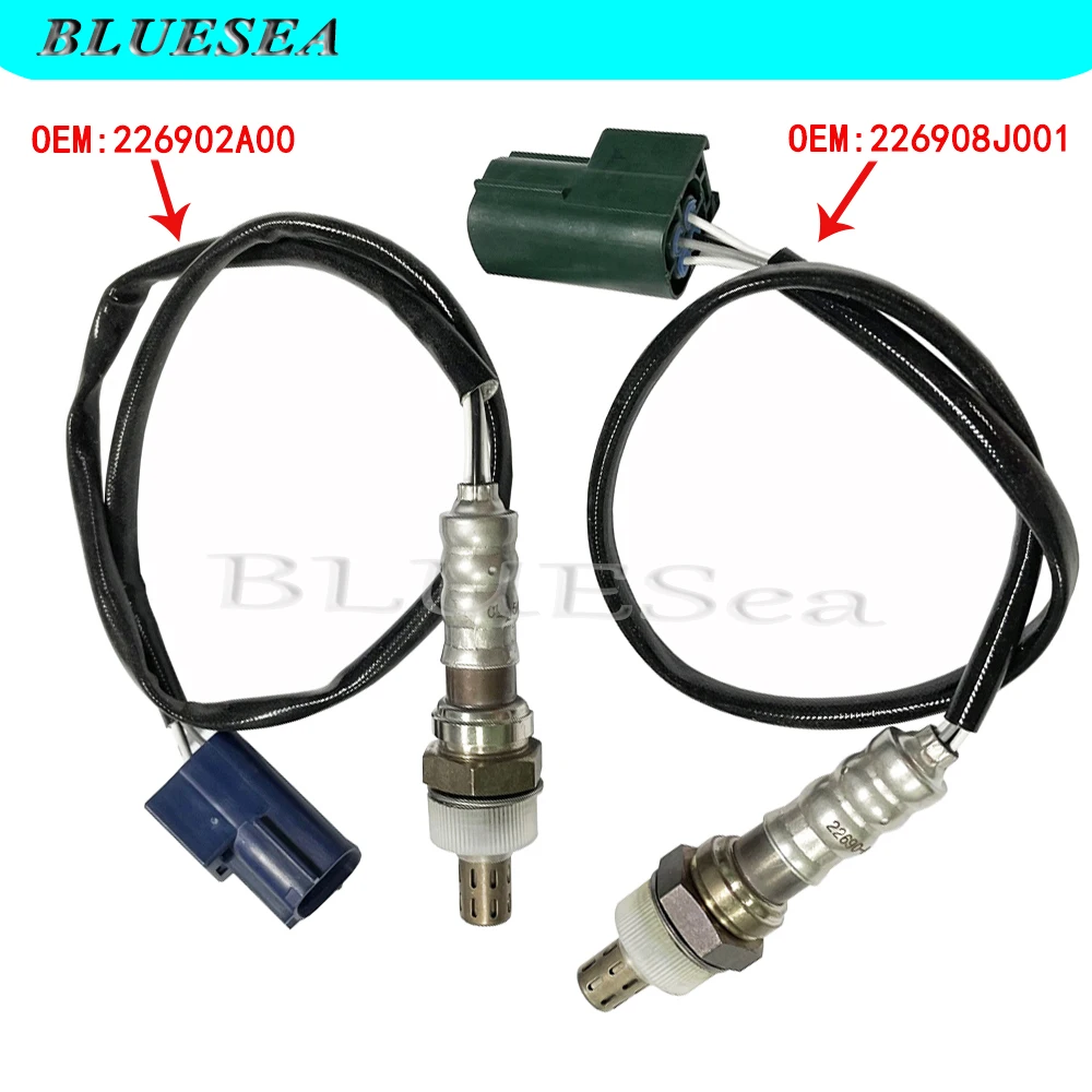 2 Pcs Oxygen Sensor Set For Nissan Altima Murano 350z Infiniti g35 05-06 226902A00 226908J001