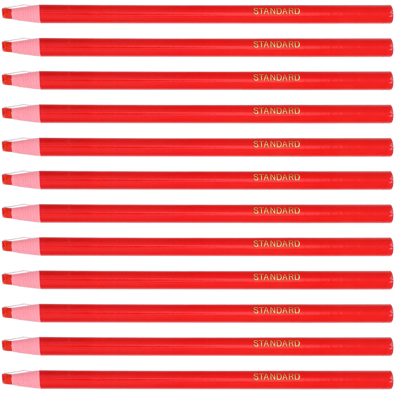 

8pcs 8 Pieces Pottery Marker Easy Peel Crayon Pencil Wax Cloth off Red Crayons Sewing Erasable Pencils for Painting