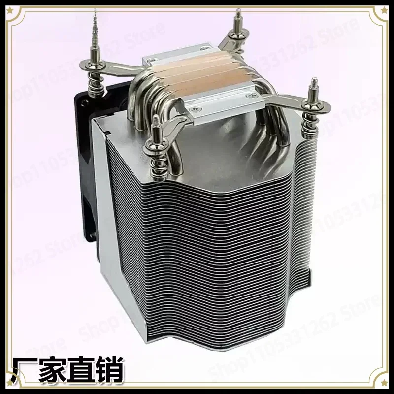 6 Heat Pipe 2011 Server Cpu Radiator 4U  E5 X79 X299 1700 115X Fan 5 Copper Tube