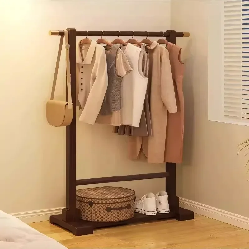 

Минималистичная напольная вешалка для одежды от пола до потолка, для спальни, прикроватная, для ночной одежды, для съемного жилья