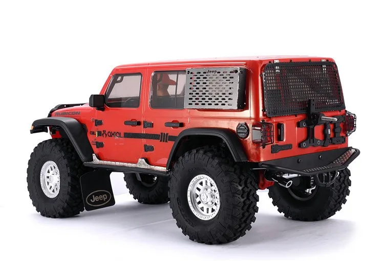 For Traxxas Trx4 Bronco K5 Defender Axial Scx10 Iii Jeep Wrangler 1/10 Rc Car Parts Metal Rear Bumper Type B