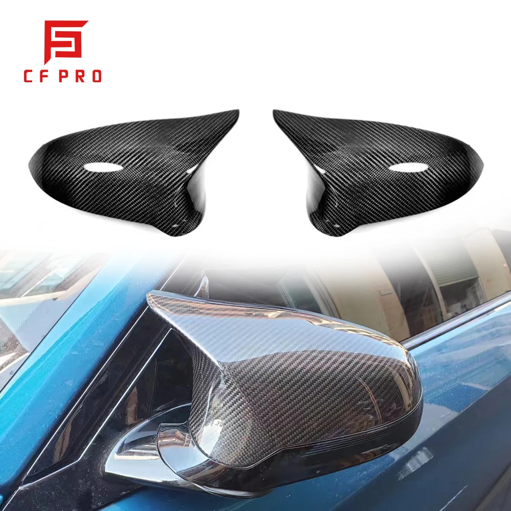 F80 F82 Mirror Cover Fit For BMW 3 Series 4 Series M3 M4 F80 F82 Dry Carbon Fiber Mirror Cover