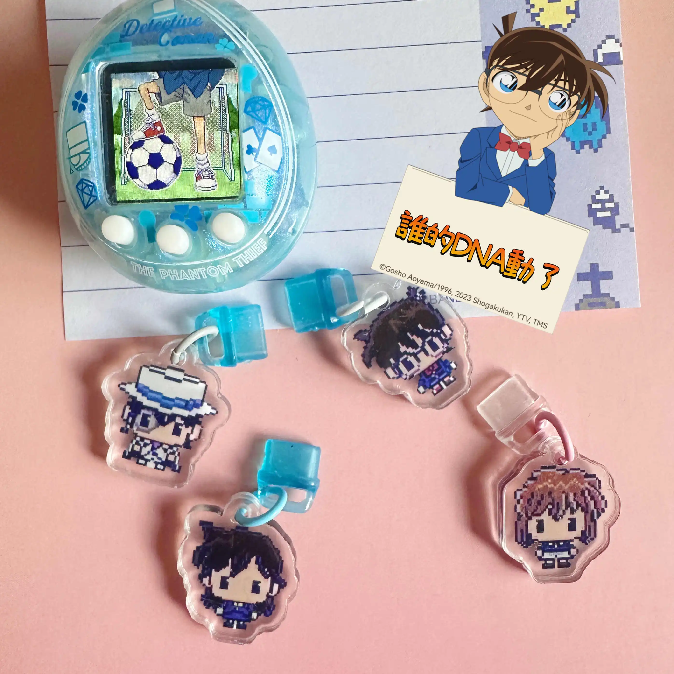 Tamagotch kawaii Dust Detective ConanType-C Tamagotchi Uni Switch Kawaii Pendant Birthday Gift 4u Pix M