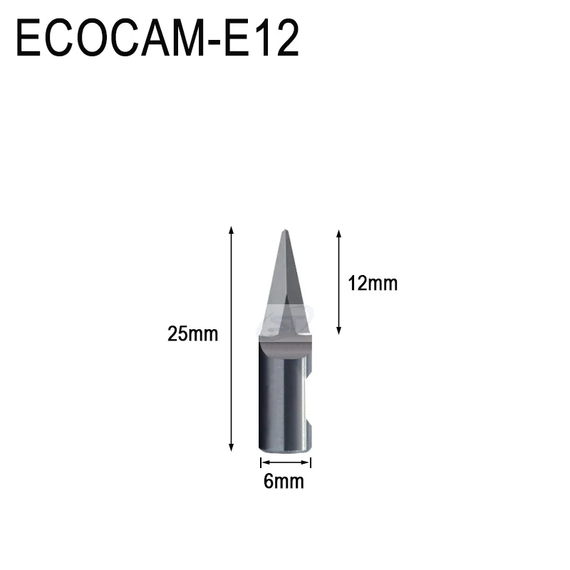 

ECOCAM ESKO Kongsberg Осциллирующее лезвие Тангический нож E12 для систем резки ECOCAM
