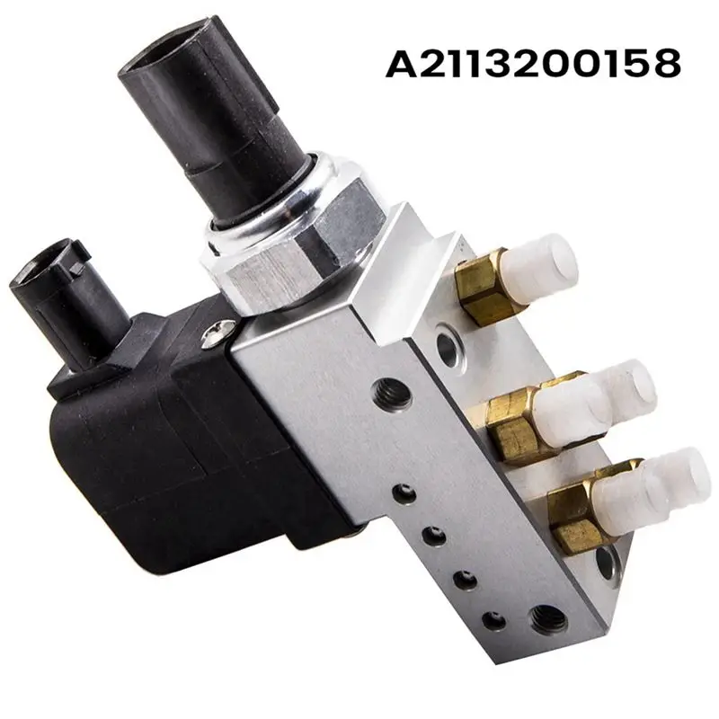 Firmly 2X Car Air Suspension Compressor Valve Block Control Unit A2113200158 For Mercedes Benz W211 E320 E500 E55 CLS55 E63