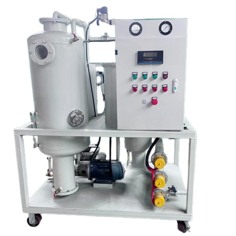 New Gas Turbine Oil Purification Machine Vacuum Turbine Lube Oil Filtering and Purifier