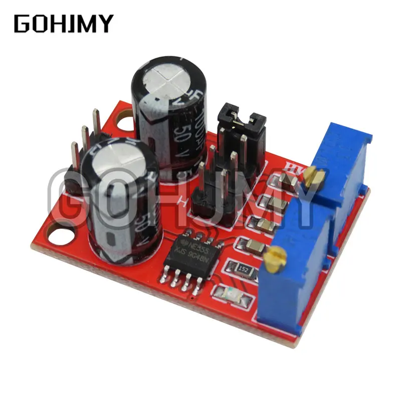 NE555 Pulsfrequenz einstellbarer Arbeitszyklus quadratische Module rechteckiger Wellensignalgenerator Schrittmotortreiber