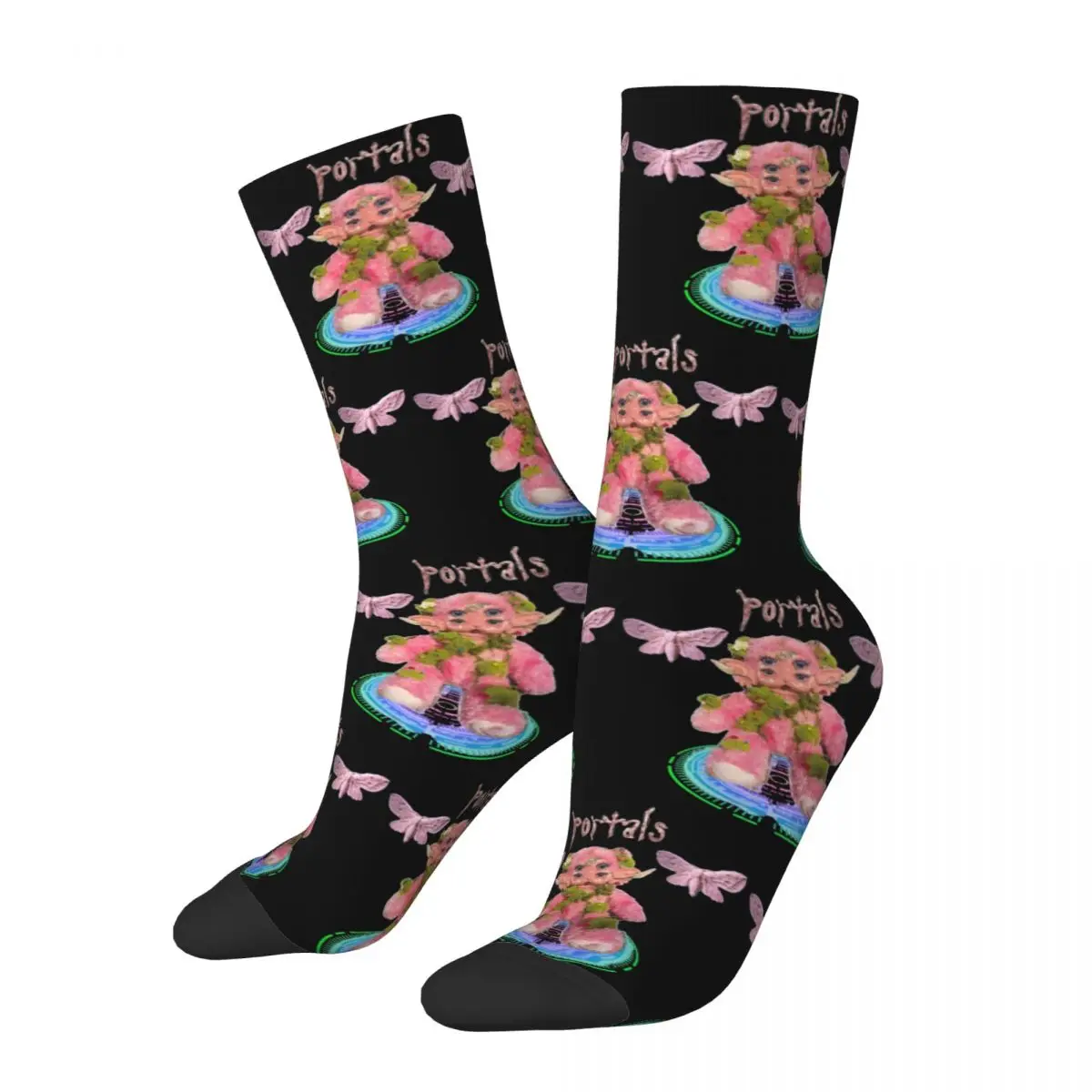 

Winter Warm Retro Men's Women's Melanie Martinez Portals Socks Non-slip Crew Socks