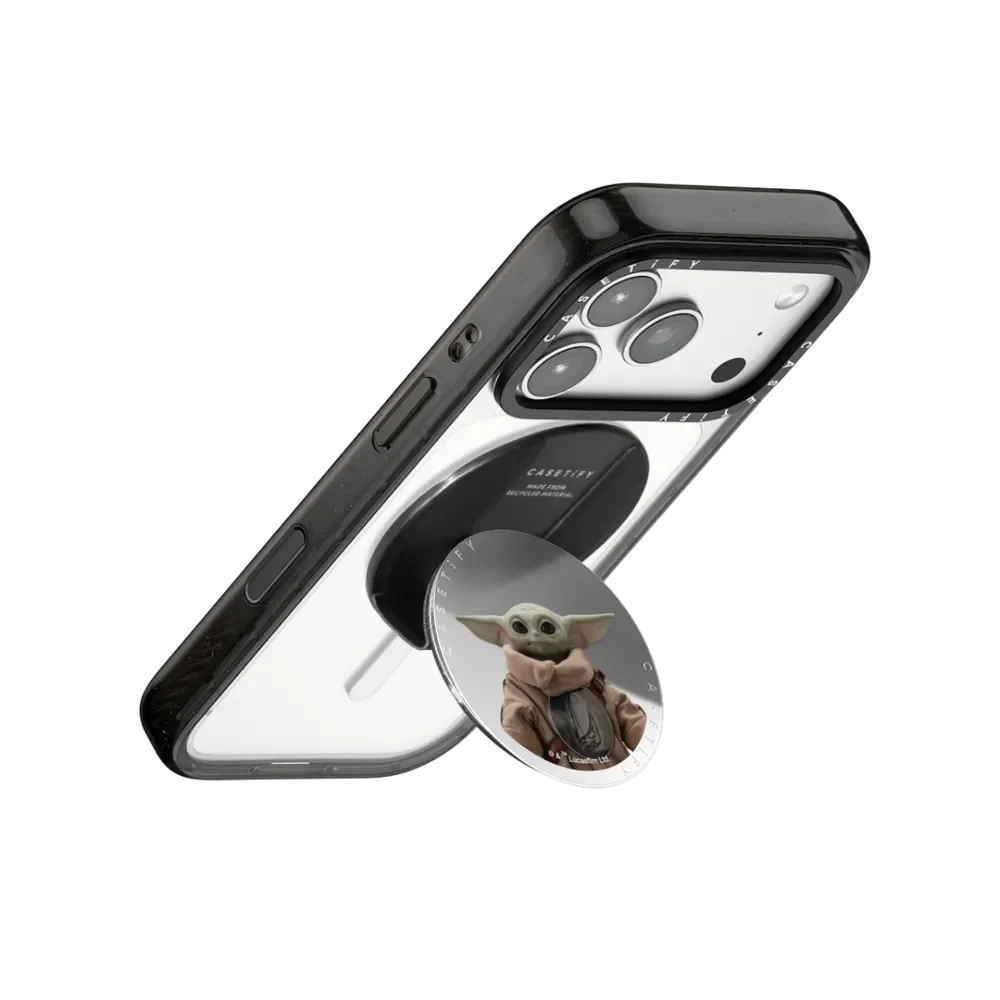 CASETiFY The Mandalorian™ and Grogu Series Magnetic Phone Holder Card Pack for iPhone17 16 15 14 13 12 11 for Samsung S25 S26 view 4