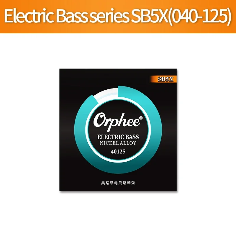 Orphee SB Electric Bass Guitar Strings High Carbon Cteel Hexagonal Core Nano Antirust Coating Bass Guitarra Parts & Accessories