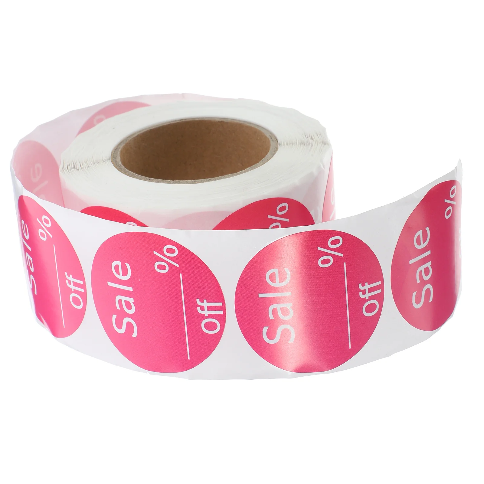 1 rolo redondo removível adesivos auto-adesivos etiquetas de preço para supermercado pequenas empresas etiqueta de preço adesivo decalques pasta