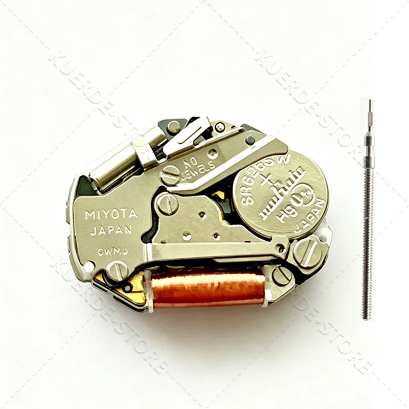 2035 Movement Miyot 2035 Quartz Movement Three-Hand Calendarless Repair Tools Watch Durable Metal Gears Best Cost Performance