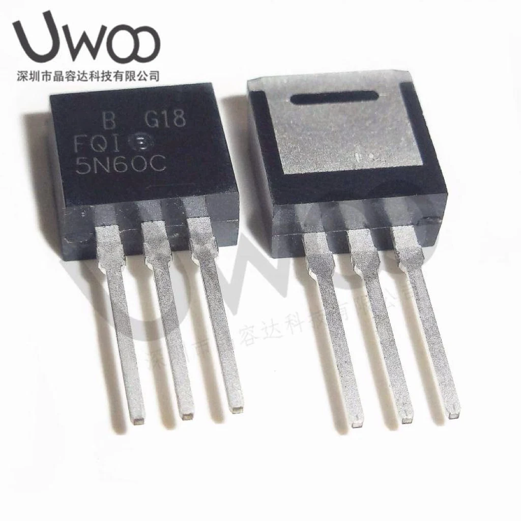 10PCS 100%Original stock New FQI5N60C 4.5A 600V TO262-3