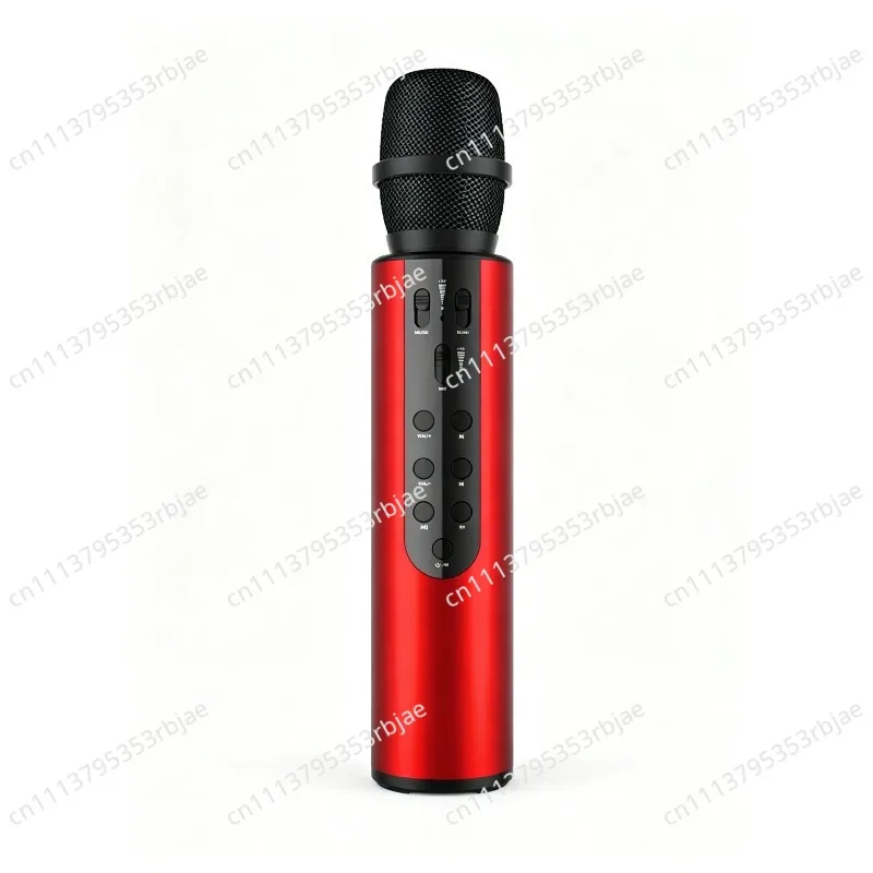 Karaoke artifact speaker microphone, mobile phone wireless microphone, dual speaker condenser Bluetooth, all-in-one machine M6