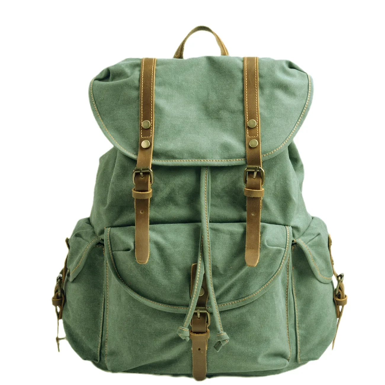 M620 New Retro Canvas Large Capacity Backpack College Student School Bag Leisure Large Capacity Travel Bag Backpack Ruckback