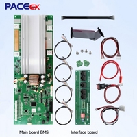 PACEex 16S 48V Lifepo4 BMS 150A with 485/CAN Communication Household Lithium Battery Protecion Board Current Limited 20A