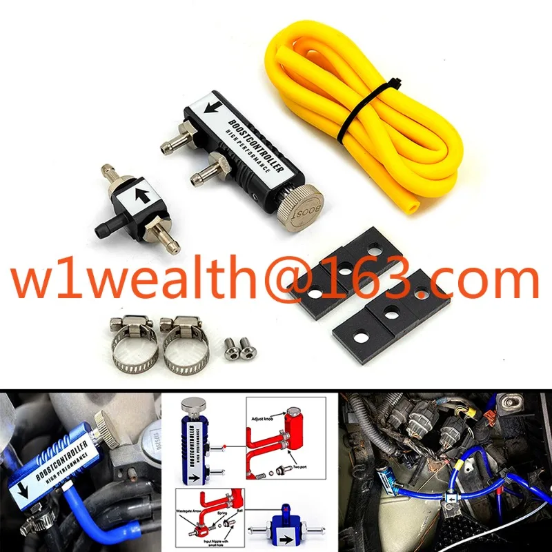 Universal Adjustable Racing Power Controller 30PSI Manual Power Bypass Controller Red Silver Black Blue BC-03 - view 6