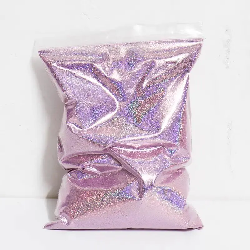 50g di grado cosmetico extra fine olografico poliestere glitter polvere viso trucco per unghie forniture promozionali per feste fai da te