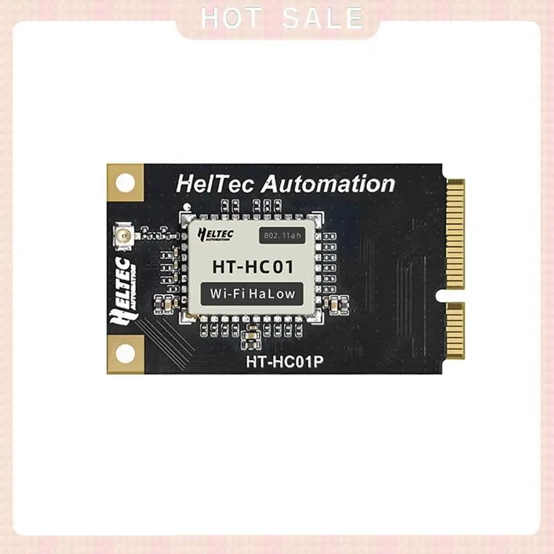 Entrega 24 horas H ELTEC AUTOMATION HT-HC01P Wifi Halow Module Mini Interface Pcie Integrar com Rede Ethernet Wi-Fi Tradicional