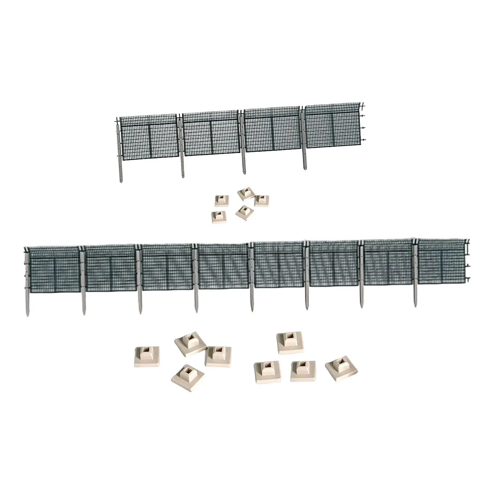 ملحقات السكك الحديدية ذات مسار السياج المصغر لتخطيط السكك الحديدية النموذجية