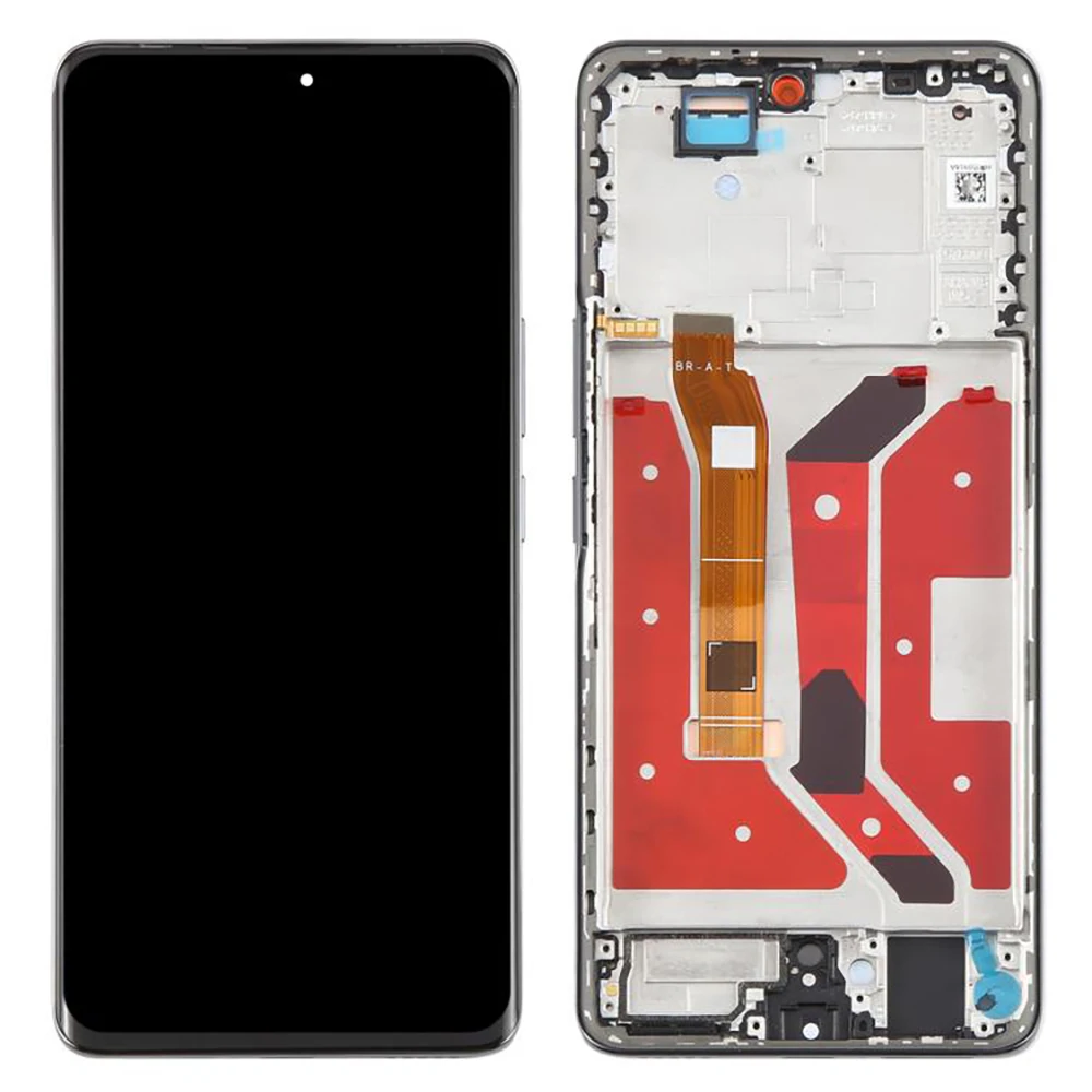 For Honor X9c 5G OEM Grade S AMOLED Screen and Digitizer Assembly + Frame (Without Logo) - Black