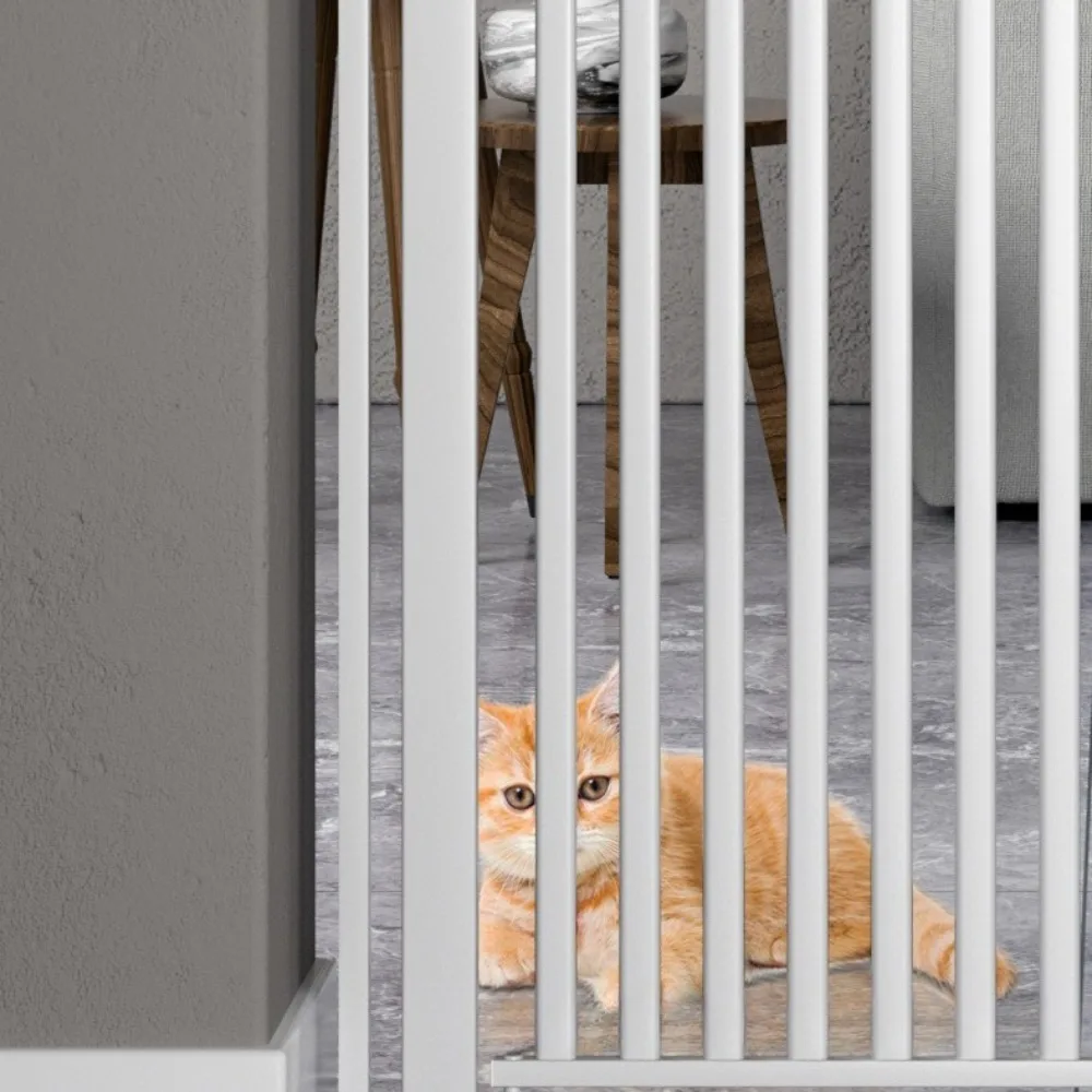Pet Fence 105/130/150m High Stable and Sturdy Cat and Dog Isolation Fence Automatic Door Closing Pet Products Supplies