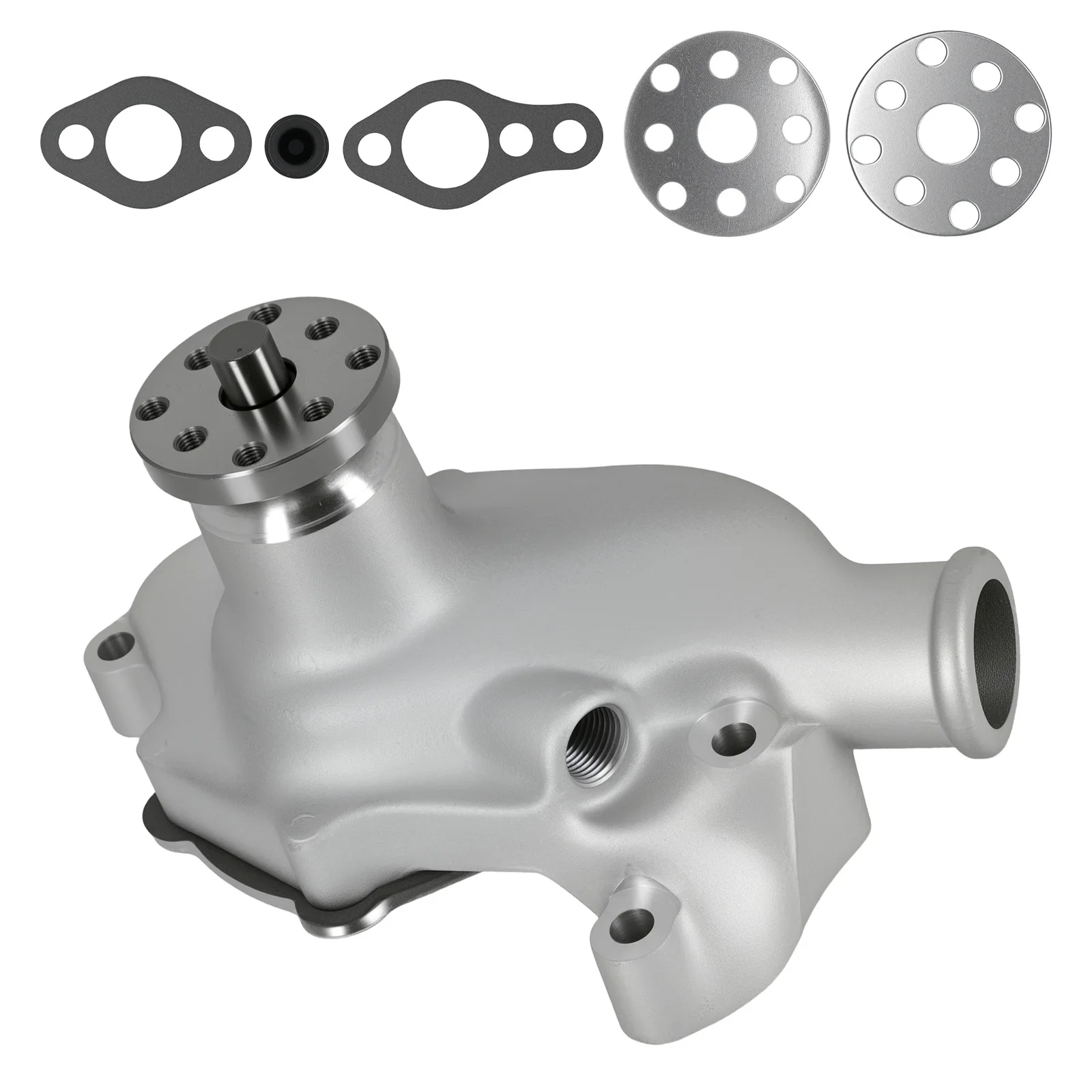 

Short Water Pump for Chevy 283-400 V8 SBC 1955-1985 SI-AT63052 Aluminum