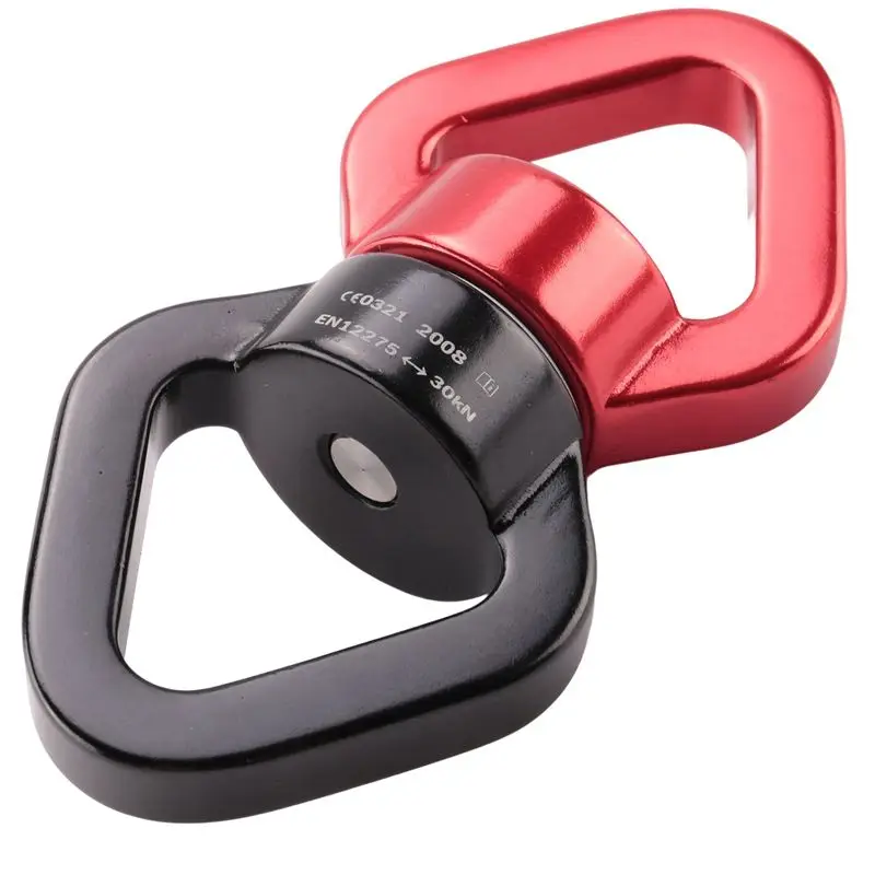 L71A Outdoor Universal Wheel Rotation Linker 360-Degree Rotating Shaft 3000 Kg Pulling Force Climbing Aerial Yoga Hammock Rotati
