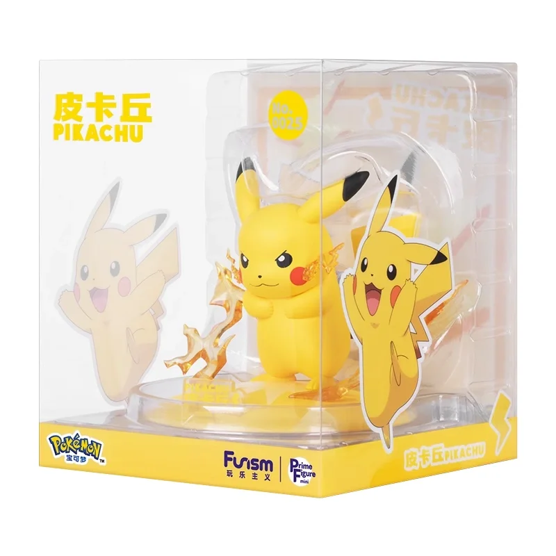 New Funism Pok é Mon Handmade Pikachu Geng Gui Ibu Toy Anime Decoration Genuine Authorization Christmas Toy Gifts Child Collect