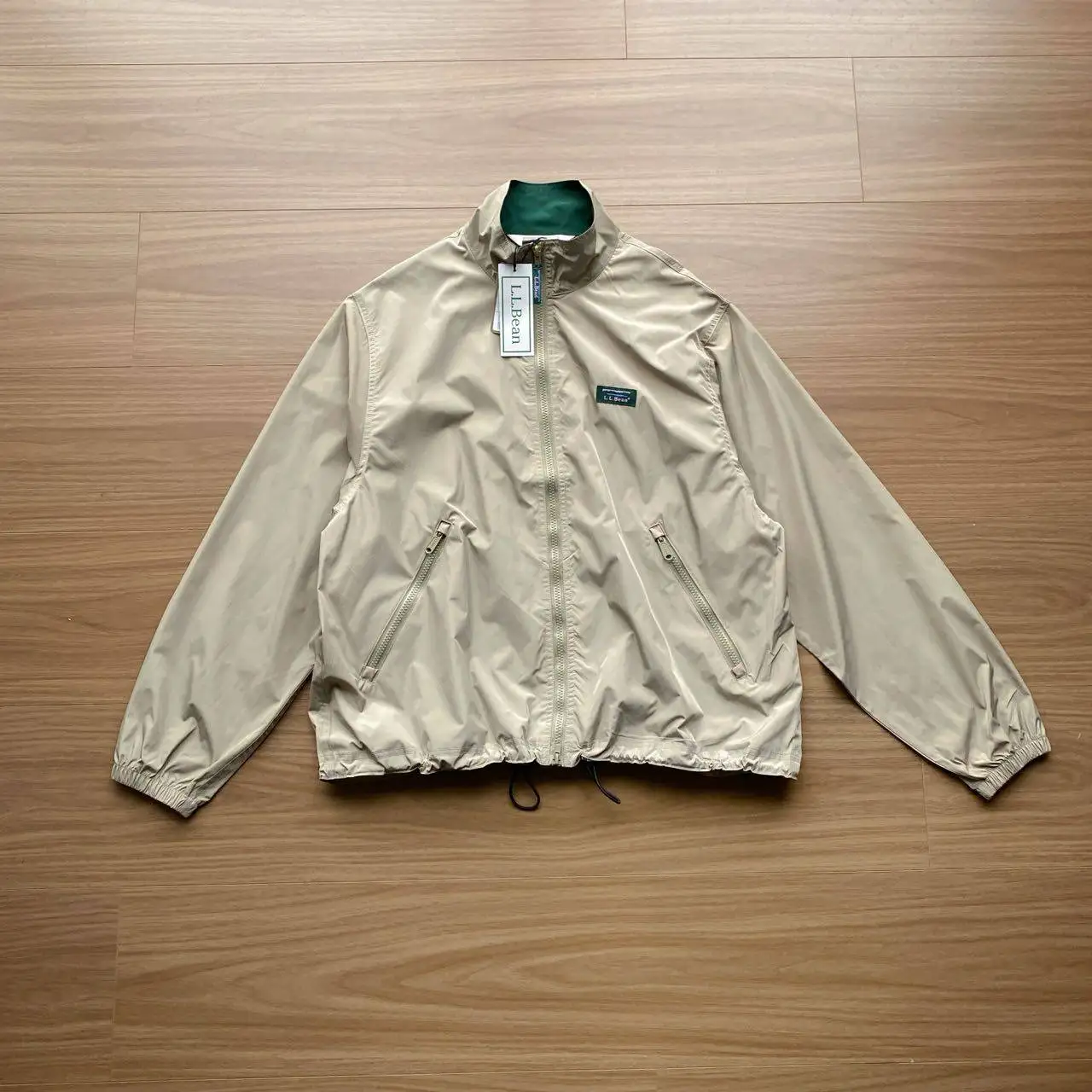 2025 BEAMS SS Unisex Polyester Waterproof Jacket Stand Collar Sporty Casual Trendy Multi-Color Outerwear