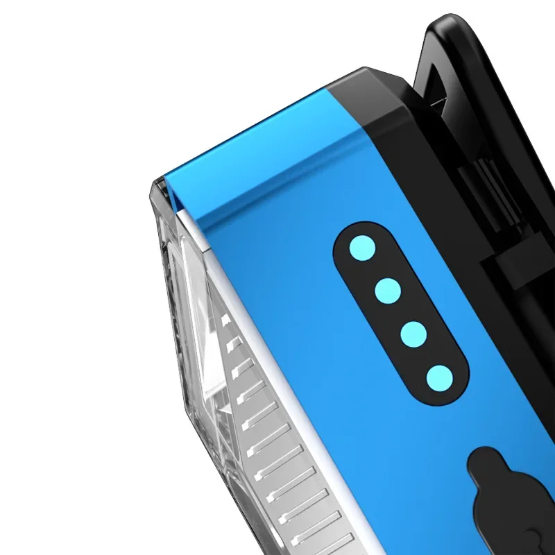 New Style LED Strong Headlight Outdoor COB Lighting USB Charging Mini Night Running Sensor Red Light Warning Headlight