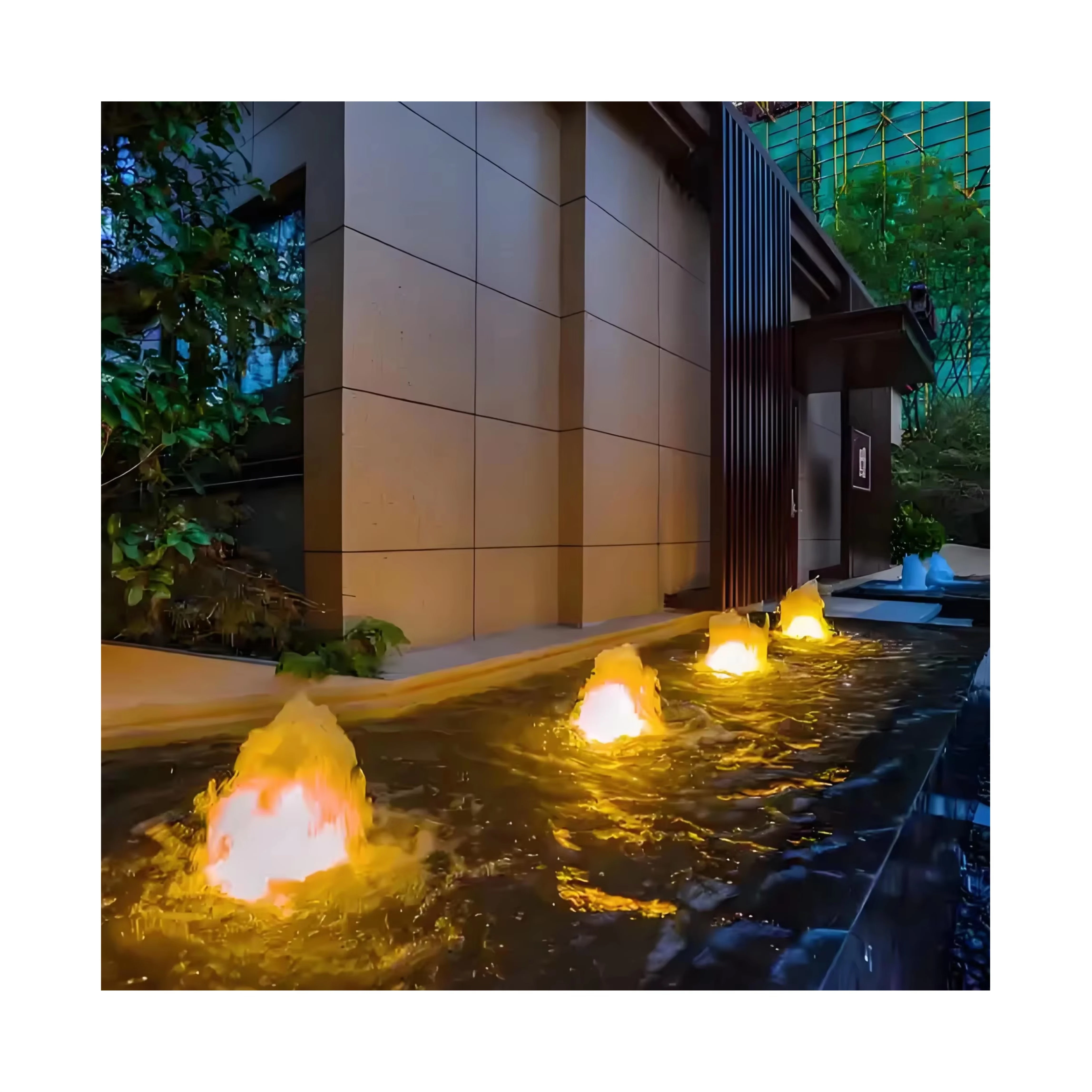 

Factory Price Water Feature Garden Musical Small Fountain Outdoor Water Bubble Fountain