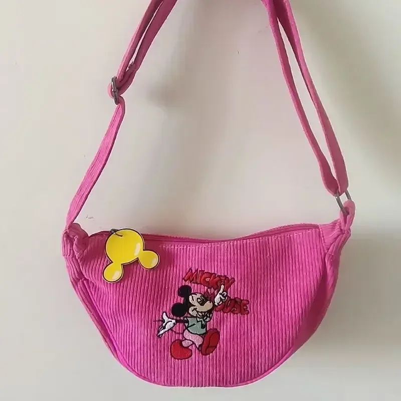 

New Cartoon Disney Mickey Mouse Shoulder Bag Cute Donald Duck Underarm Bags For Girls Y2k Vintage Handbags For Women 2023