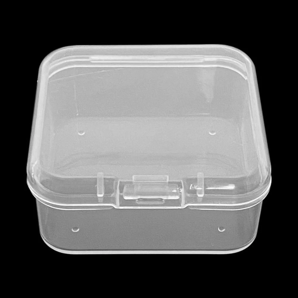 Portable Fishing Bait Box Hook Bait Storage Box Transparent Plastic Bait Box Convenient And Practical