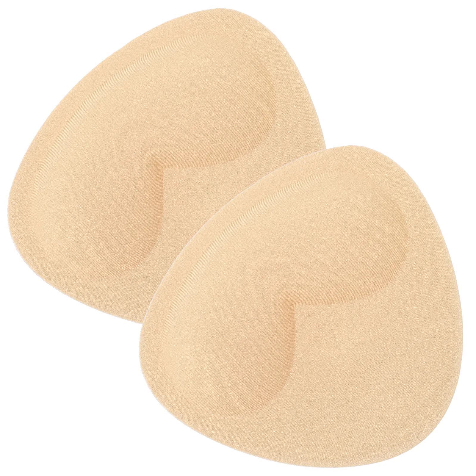 

2 Pcs Gel Inserts Triangular Sponge Prosthetic Breast Women's Bras Girls Pads